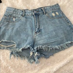 Jean shorts